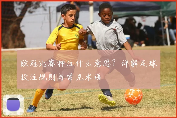 欧冠比赛押注什么意思？详解足球投注规则与常见术语